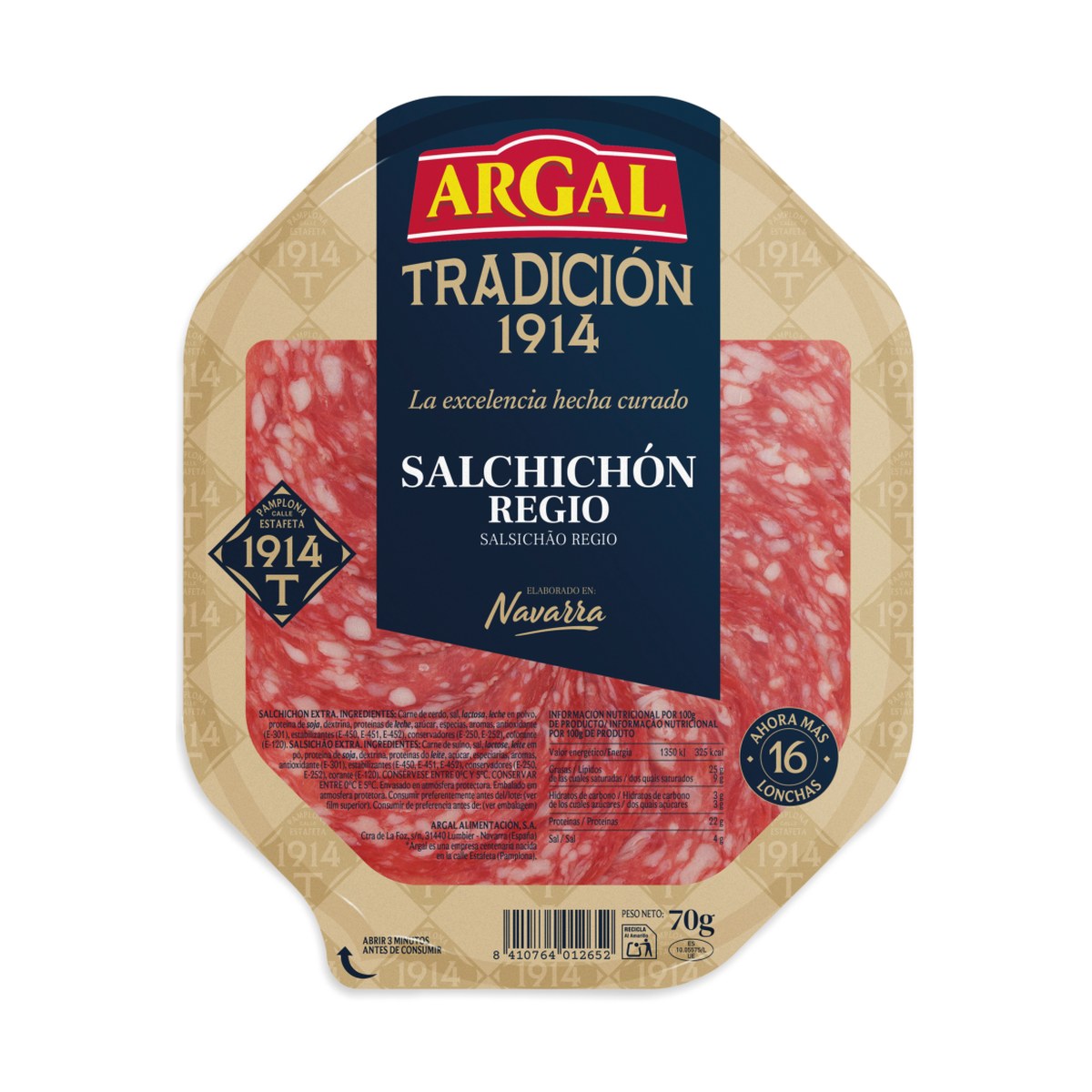 Salchichón Regio
