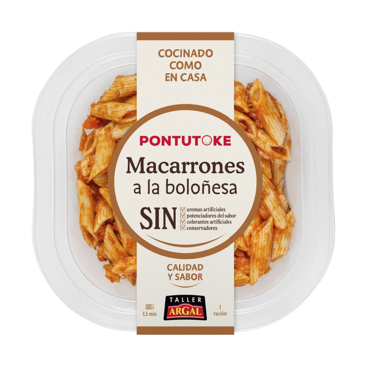 Macarrones a la Boloñesa